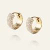 Amour Gold Hoops Small