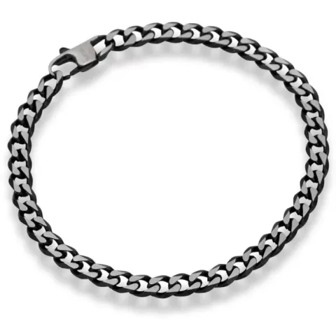 By billgren armband svart stål