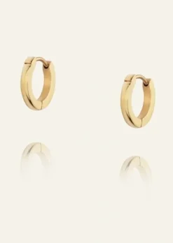 Classic Gold Hoops Medium