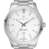 GANT Time Bridgeton white metal