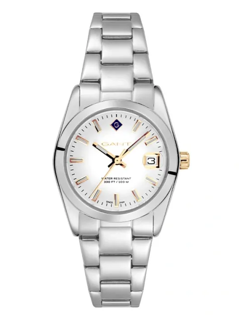 GANT Time everett mini white metal