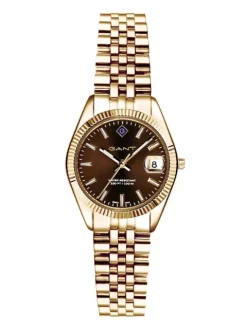 GANT Time Sussex mini gold brown-metal