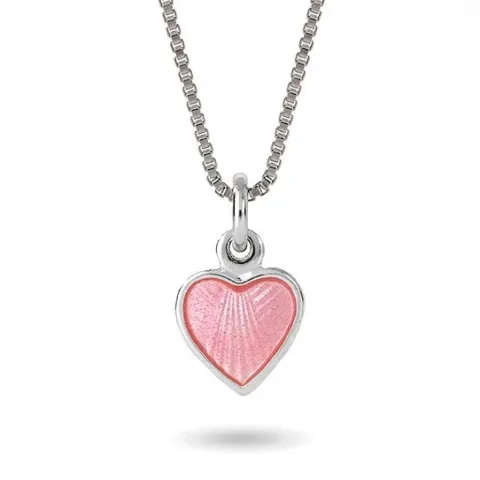 Halsband rosa hjärta