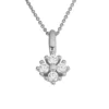 Hänge 18k guld 0,13ct w/si