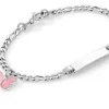 ID-armband rosa fjäril
