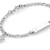 ID-armband vit prinsesskrona