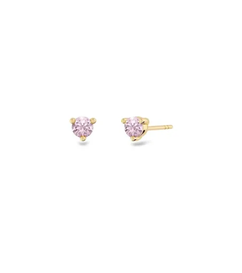 La Collina Studs Pink Gold