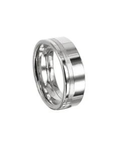 MOLTAS Plain ring steel strl XS