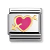 NOMINATION Pink Heart With Arrow
