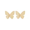 Papillon Studs Gold