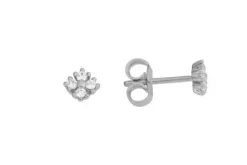 Örhänge 18k guld 0,12ct w/si