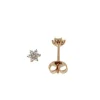 Örhänge 18k guld 0,14ct w/si