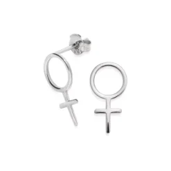 Örhänge 925silver kvinnosymbol