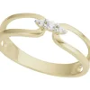Ring 18k guld med Cz