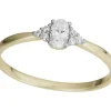 Ring 18k guld med Cz