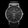 Ryolit 40 Limed Spruce - Black Leather
