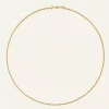 Thin Rope necklace gold