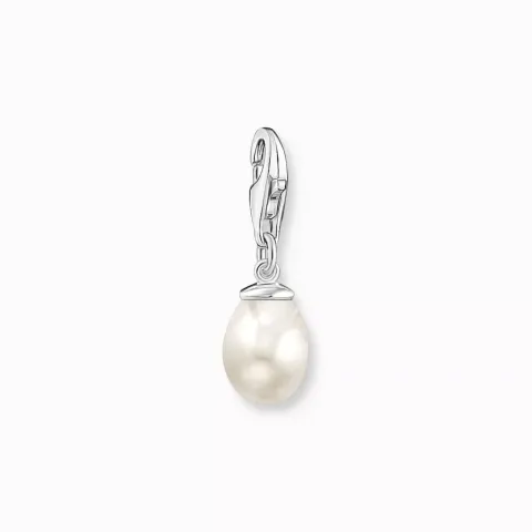 Thomas Sabo charm vit pärla