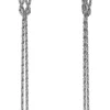 Tinsel Festive Earrings Steel