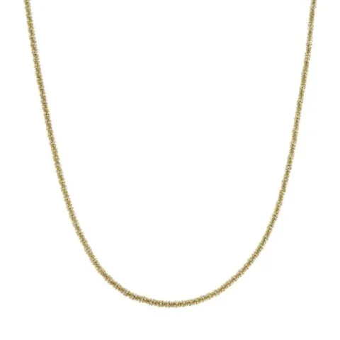 Tinsel Necklace 45cm Gold