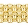X-länk med stav armband 4-radig